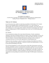 Statement by Norway