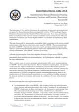 Session 3, Statement