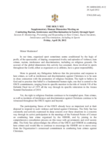 Session 2, Statement