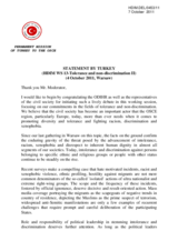 Statement by Turkey