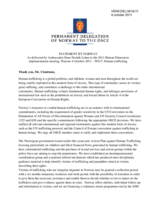 Statement by Norway