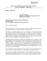 Statement by Mr. Vaheh Gevorgyan