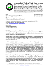 Oral Statement for Working Session III: Fundamental Freedoms II