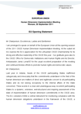EU Opening Statement