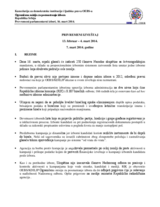 Republika Srbija, Prevremeni parlamentarni izbori, 16. mart 2014: PRIVREMENI IZVEŠTAJ