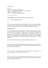 OSCE commitments relating to the rule of law (extract from "OSCE Human Dimension Commitments: Chronological Compilation")