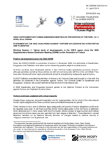 Session 1, Statement