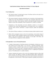 Best Practices for Roma Integration - Conclusions of Conferences on Roma Integration: Belgrade, 21-22 June 2011