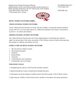 Statement by the Roma Women Network Serbia on the Implementation of the Action Plan on Improving the Situation of Roma and Sinti