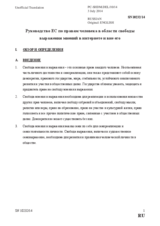 Human Rights Guidelines on Freedom of Expression, Online and Offline