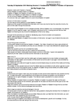 Set My People Free Recommendation