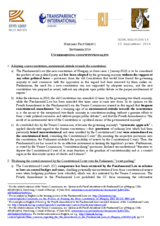 Documents for Side Event - Going Liberal: the Rule of Law and NGOs in Hungary