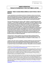 Statement by Amnesty International for Working Session 5