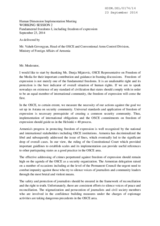 Statement of Armenia for Working session 2