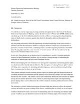 Opening Statement by Delegation of Armenia