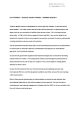 United Kingdom- Statement for Working session 8