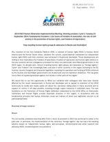 Statement by International Partnership for Human Rights (IPHR) for Working Session 3