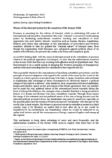 Intervention on behalf of the Open Dialog Foundation