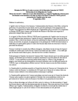 Statement by the Delegation of Canada Working Session 7: Tolerance and Non-Discrimination I, including equality of opportunity for women and men and the implementation of the OSCE Action Plan for the Promotion of Gender Equality