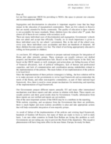 Statement by Balkan Sunflowers