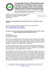 The right to education in mother tongue of the Turkish Minority of Western Thrace and the problem of bilingual minority kindergartens in Greece