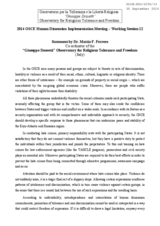 Statement by Dr. Mattia F. Ferrero