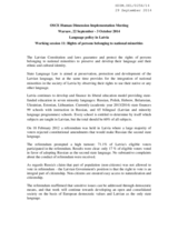 Language policy in Latvia