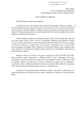 HATE CRIME IN UKRAINE