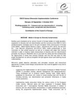 MEDIANE - Media in Europe for Diversity Inclusiveness