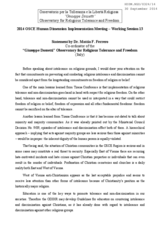 Statement by Dr. Mattia F. Ferrero