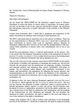 Intervention from Albania