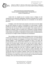 Tolerance and non-discrimination