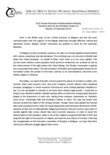 Tolerance and non-discrimination