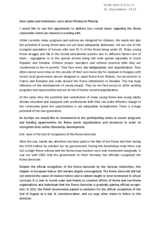 Roma Youth recommendations to the participating states from TernYpe Network