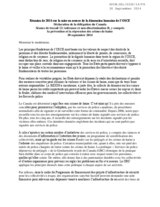 Statement from Canada