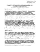 Statement from Canada