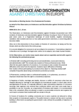 Freedom of Conscience and Conscientious Objection