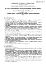 Recommendations by Dr. Mattia F. Ferrero