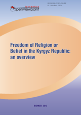 Freedom of Religion or Belief in the Kyrgyz Republic:  an overview