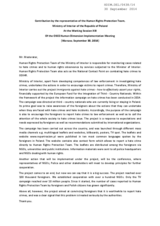 Contribution by the representative of the Human Rights Protection Team, Ministry of Interior of the Republic of Poland