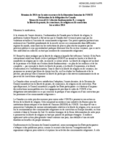 Statement by the Delegation of Canada