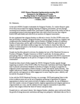 Statement by the Delegation of Canada