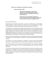Statement by the Delegation of the Republic of Azerbaijan