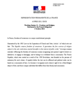 Statement by the French Delegation