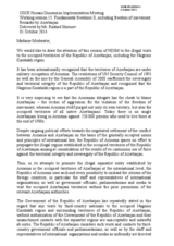 Remarks by Azerbaijan