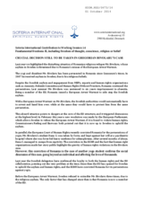 CRUCIAL DECISION STILL TO BE TAKEN IN GREGORIAN BIVOLARU'S CASE