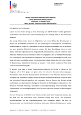 Liechtenstein's Statement