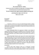 Statement by the representative of Poland at the opening session of the 2015 HDS