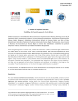 A matter of regional concern: Shrinking civil society space in Central Asia