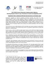 Kazakhstan fails to implement UN treaty body decisions on individual cases